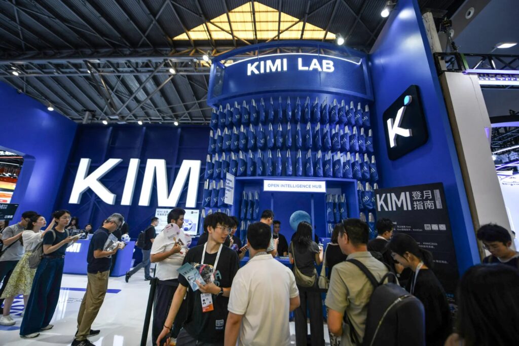 Chinese open-source artificial models like Kimi, made by Moonshot AI, have added a new and urgent dimension to the fight between Washington and Beijing over who will control critical technologies.Credit...Agence France-Presse — Getty Images