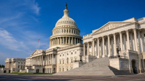 The passage of the interim spending legislation was a departure from the last-minute funding votes that have become the norm in Congress.Credit...Alex Kent/The New York Times