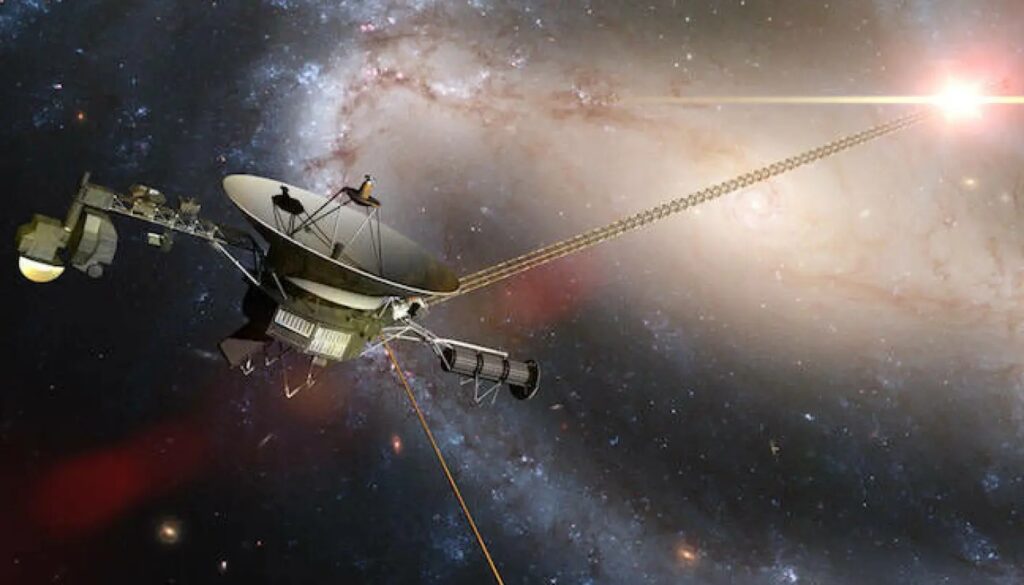 Voyager 1 remains operational and continues to transmit data from interstellar space, although power management requires scientists to shut down some instruments NASA