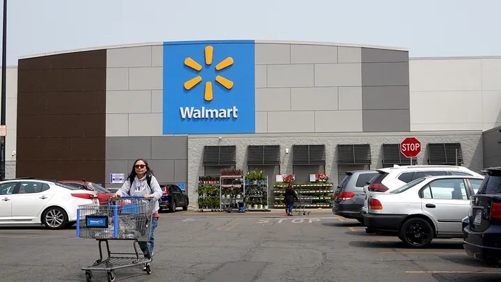 The products were distributed from June 30 to July 7 to select Walmart stores across 29 states. (Scott Olson/Getty Images, File / Getty Images)