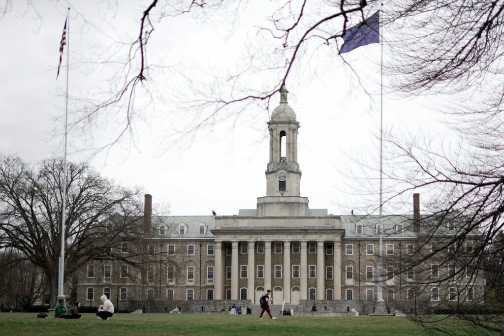 The Penn State campus in State College, Pennsylvania. (Gene J. Puskar/AP)